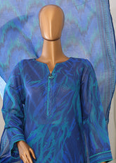 Meenakari By HZ Textiles Shamray Cotton 3 Piece Unstitched Suit HZ25ME MSC-910